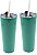 Conjunto de 2 Copos com Canudo Isolado de 710ml Cambridge Silversmiths Teal - Imagem 2