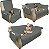Cobertura para Móveis - Capa Protetora 100% Impermeável para Cadeira com Alças Antiderrapantes, Material Resistente a Manchas para Cachorros, Animais de Estimação, Crianças por PETMAKER - Cin - Imagem 5
