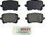 Conjunto de pastilhas de freio de disco cerâmico azul BOSCH BE1348 - Compatível com Audi A6 Quattro, Q3, Q3 Quattro; Volkswagen CC, Passat, Passat CC, Tiguan; TRASEIRO - Imagem 1