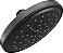 Chuveiro de Chuva com Cabeça Única e Função de Diâmetro Preto Fosco Moen, S176BL - Imagem 1
