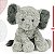 Coleção Cozys da GUND Elefante de Pelúcia para Idades a partir de 1 Ano, Cinza, 10 - Imagem 5