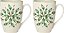 Jogo de 2 canecas Lenox 870002 Holly Mug - Imagem 1