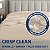 Conjunto de lençóis de microfibra 90GSM Home Basics Ultra Soft Brushed 6 Piece - Hipoalergênico, Full, Creme - Imagem 3