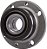 Montagem de Rolamento de Cubo de Roda Traseira SCITOO encaixe 512480 substituição para encaixe 2012-2019 Fiat 500 Montagem de Cubo de Roda Traseira/ Conjunto de Rolamento de Cubo de Rod - Imagem 1
