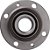 Montagem de Rolamento de Cubo de Roda Traseira SCITOO encaixe 512480 substituição para encaixe 2012-2019 Fiat 500 Montagem de Cubo de Roda Traseira/ Conjunto de Rolamento de Cubo de Rod - Imagem 2