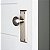 Maçaneta de porta Nostalgic Warehouse New York com placa em bronze atemporal - Imagem 2