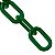 Corrente de barreira de plástico Mr. Chain, sempre verde, diâmetro do elo de 1 polegada, comprimento de 100 pés (10054-100) - Imagem 1