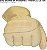 Luva de trabalho de inverno de couro de utilidade final FR da Youngstown Glove - Forrada com Kevlar - Resistente a cortes, perfurações, chamas e arco elétrico - Bege, Médio, Marrom - Imagem 5