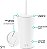 Copo Isolado Moderno Simple com Tampa e Canudo | Copo de Café Gelado Reutilizável de Aço Inoxidável | Garrafa de Água com Isolamento para Viagem | Presente para Mulheres e Homens | Coleção Cláss - Imagem 2