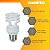 Lâmpada Spiral Mini CFL Sunlite 41462-SU, 9 Watts (equivalente a 40W), Base Média (E26), 500 Lumens, Vida Útil de 10.000 Horas, Branco Frio 4100K - Imagem 3