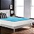 Nutan, 2 polegadas Premium Gel Convoluted Memory Foam Toppers para maior conforto e suporte, Queen, Azul - Imagem 1