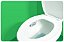 Grande D 675 Suporte de Aro para Bacia Sanitária com Bloco Não-Para, Fragrância Evergreen, 1500 Descargas (Pacote com 12) - Ideal para banheiros em escritórios, escolas, restaurantes, hot - Imagem 4