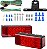 Kit de Luzes LED para Reboque AveneMark 2PCS, Luzes de LED Retangulares de Perfil Baixo para Reboque 12V Luz de Seta de Parada Lateral para Barco Reboque Caminhão Marítimo - Imagem 1