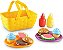 Recursos de Aprendizagem Novos Brotos Conjunto de Piquenique - 15 Peças, Idades 18+ meses, Comida de Brincar para Crianças Pequenas, Brinquedos de Cozinha para Crianças - Imagem 1