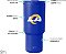 Copo Isolado de Aço Inoxidável Oficialmente Licenciado NFL Los Angeles Rams 30 oz com Tampa Flip e Canudos | Coleção Trek | Presentes para Homens e Mulheres | Los Angeles Rams. - Imagem 2