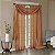 Cortina Sheer Madison Park Harper para Sala de Estar - Tratamento Leve para Janela do Quarto, Decoração, Privacidade e Filtragem de Luz, 42 x 216, Especiaria - Imagem 4