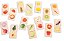Jogo de correspondência de frutas e vegetais de madeira TickiT - Conjunto de 28 - Fotos reais - Quebra-cabeça de identificação e cognição de alimentos para crianças pequenas. - Imagem 1