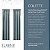 Elrene Home Fashions Colette Cortina de Janela Blackout Faux-Silk, 52 pol x 84 pol (1 Painel), Mineral - Imagem 2