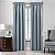 Elrene Home Fashions Colette Cortina de Janela Blackout Faux-Silk, 52 pol x 84 pol (1 Painel), Mineral - Imagem 1