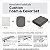 Capa de Almofada para Banco/Settee Externo Classic Accessories Montlake FadeSafe à Prova d'Água 54 x 18 x 3 Polegadas, Capa de Almofada para Balanço de Móveis de Pátio, Cin - Imagem 3
