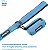 Coleira para cães Voyager Step-in Lock com conjunto de combinação de guia reflexiva com alça de neoprene de 1,5 m - Suporta filhotes/gatos de raças pequenas, médias e grandes da Best Pet Supplies - Azul - Imagem 4