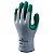 Luva revestida de nitrilo Atlas Fit 350 SHOWA 350XL-10, X-Grande, Verde/Cinza (Pacote com 12) - Imagem 1