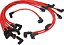Pertronix 808450 Flame-Thrower Vermelho 8mm Cabo de Vela de Ignição de 8 Cilindros - Imagem 1