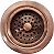 Westbrass D214-11 3-1/2 Coador de Pia de Cozinha Estilo Post, Grande, 1 Peça, Cobre Antigo - Imagem 5