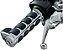 Manoplas de Guidão ISO Premium Kuryakyn 6343 com Apoio de Acelerador Contornado para Controle Eletrônico de Acelerador: Motocicletas Harley-Davidson 2008-19, Cromadas, 1 Par - Imagem 3