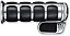 Manoplas de Guidão ISO Premium Kuryakyn 6343 com Apoio de Acelerador Contornado para Controle Eletrônico de Acelerador: Motocicletas Harley-Davidson 2008-19, Cromadas, 1 Par - Imagem 4