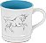 Le Creuset Caneca de Café em Grés do Zodíaco, 14 oz., Touro - Imagem 2