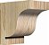 Ekena Millwork COR04X06X06NEW00RDF 4W x 6D x 6H Newport Rough Sawn Corbel, Douglas Fir
Corbel Newport de madeira de pinheiro bruto, 4W x 6D x 6H da - Imagem 1
