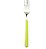 Garfo de Mesa Mepra AZB10L71102 Fantasia - [Pacote com 24], Verde Limão, 19,8 cm, Talheres de Aço Inoxidável Seguros para Lava-Louças - Imagem 1