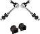 Kit de Suspensão de 4 Peças TRQ Sway Bar Bushings Sway Bar Links Kit para Dodge Ram 1500 4WD 2006-2008 / Dodge Ram 2500 4WD 2006-2009 / Dodge Ram 3500 4 - Imagem 1