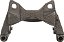 Suporte da pinça de freio remanufaturado Cardone Service Plus 14-1262 - Imagem 1