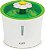 Fonte de água Catit Flower com Filtro de Triplo Ação, Fonte de água para gatos, 3 L, Verde - Imagem 1