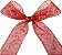 Fita Morex 7416.60/50-934 Swirl 2.5 X 50 YD Nylon Sheer Curling Wired Glitter, Vermelho/Dourado, Fitas de Natal para Artesanato e Decorações de Natal, Fita de Natal - Imagem 3
