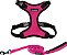 Coleira de arnês para cachorro Voyager Step-in Lock com conjunto de coleira para cachorro refletiva com alça de neoprene de 1,5 m - Suporta filhotes/gatos de raças pequenas, médias e grandes da Best Pet Supplies - Imagem 1