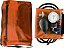 Kit de pressão arterial manual MABIS MatchMates Aneroid Sphygmomanometer e Estetoscópio Sprague Rappaport de 31 combinação com estojo de transporte grande, adulto laranja, com manguito de nylon calibr - Imagem 2