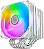 Refrigerador de CPU SilverStone Technology Hydrogon D120 ARGB White Dual Tower para Intel LGA 2066/2011/1700/1200/115x e AMD AM4, SST-HYD120W-ARGB - Imagem 1