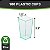 Copos Altos Geométricos Restaurantware, Copos Altos de Sobremesa, Copos Altos de Aperitivo - Ótimos para Lanches e Festas - Plástico Resistente - Verde Mar - 3,5 oz - Caixa com - Imagem 4