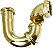 Westbrass D402LA-01 1-1/2 Brass LA Code P-Trap, Polished Brass
Westbrass D402LA-01 1-1/2 Brass LA Code P-Trap, Latão Polido - Imagem 1