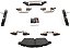 Pastilhas de freio MAGMA Fire Born Braking Pro-Series PSD1592C, dianteiras - Imagem 2