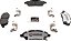 Pastilhas de freio MAGMA Fire Born Braking Pro-Series PSD1592C, dianteiras - Imagem 3