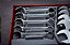 Conjunto de Chaves Combinadas Métricas Teng Tools 10 Peças 10mm - 19mm - TT6010M, Prata - Imagem 4