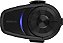 Sistema de Comunicação Bluetooth para Capacete de Motocicleta Sena 10S, Kit Duplo, Preto - Imagem 1