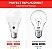 Lâmpadas Sengled Dusk to Dawn, A19 10,5W (equivalente a 75W) LED Luz Automática Ligada/Desligada, 1200 Lumens, Base E26, Lâmpada Branca Quente 3000 - Imagem 5