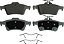 Conjunto de pastilhas de freio de disco cerâmico Wagner Brake ThermoQuiet QC1564 - Imagem 1