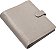 Organizador Filofax Norfolk, Tamanho A5, Taupe - Couro Macio de Grão Integral, Seis Anéis, com Agenda Semanal, Multilíngue, 2024 (C022643-24) - Imagem 2