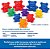 Recursos de Aprendizagem - Contadores da Família Três Ursos - 96 Peças. Para crianças a partir de 3 anos. Brinquedos de aprendizagem pré-escolar, brinquedos de contagem para crianças pequenas, br - Imagem 5